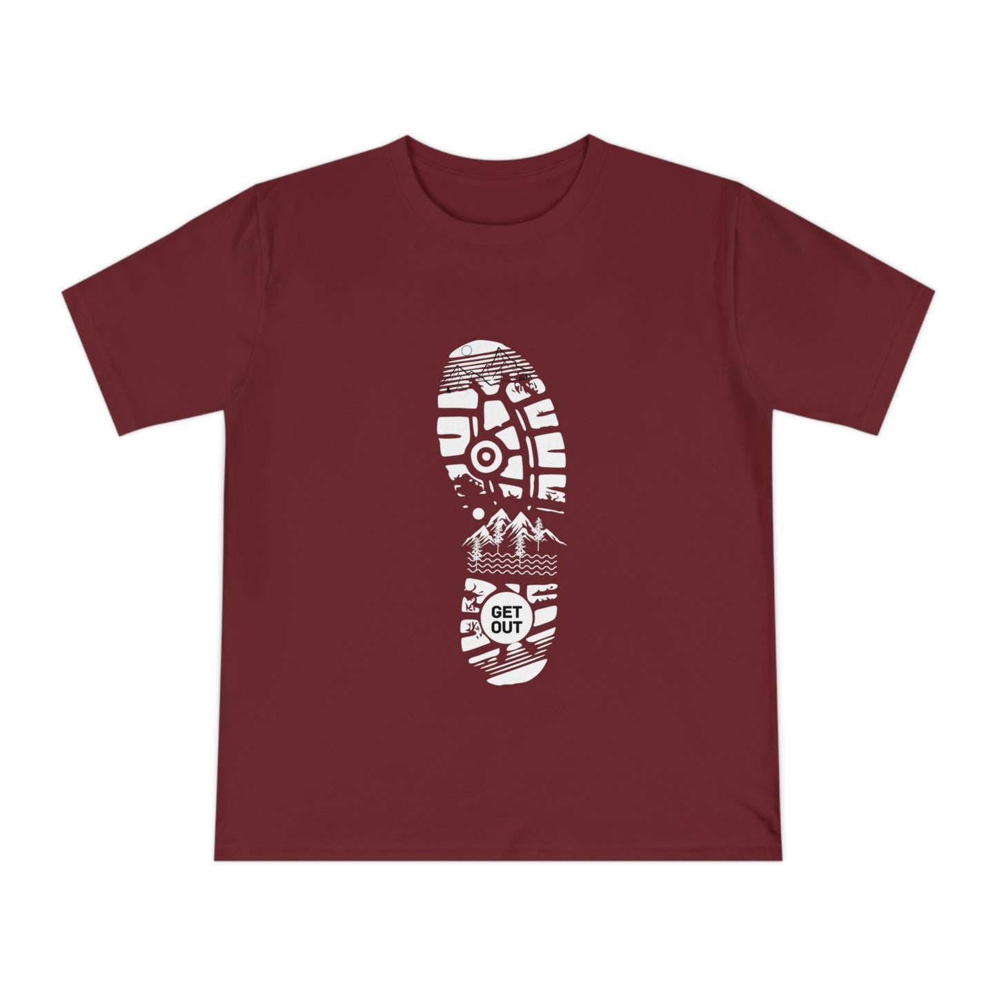 Footprint Unisex Classic Organic Jersey T-shirt