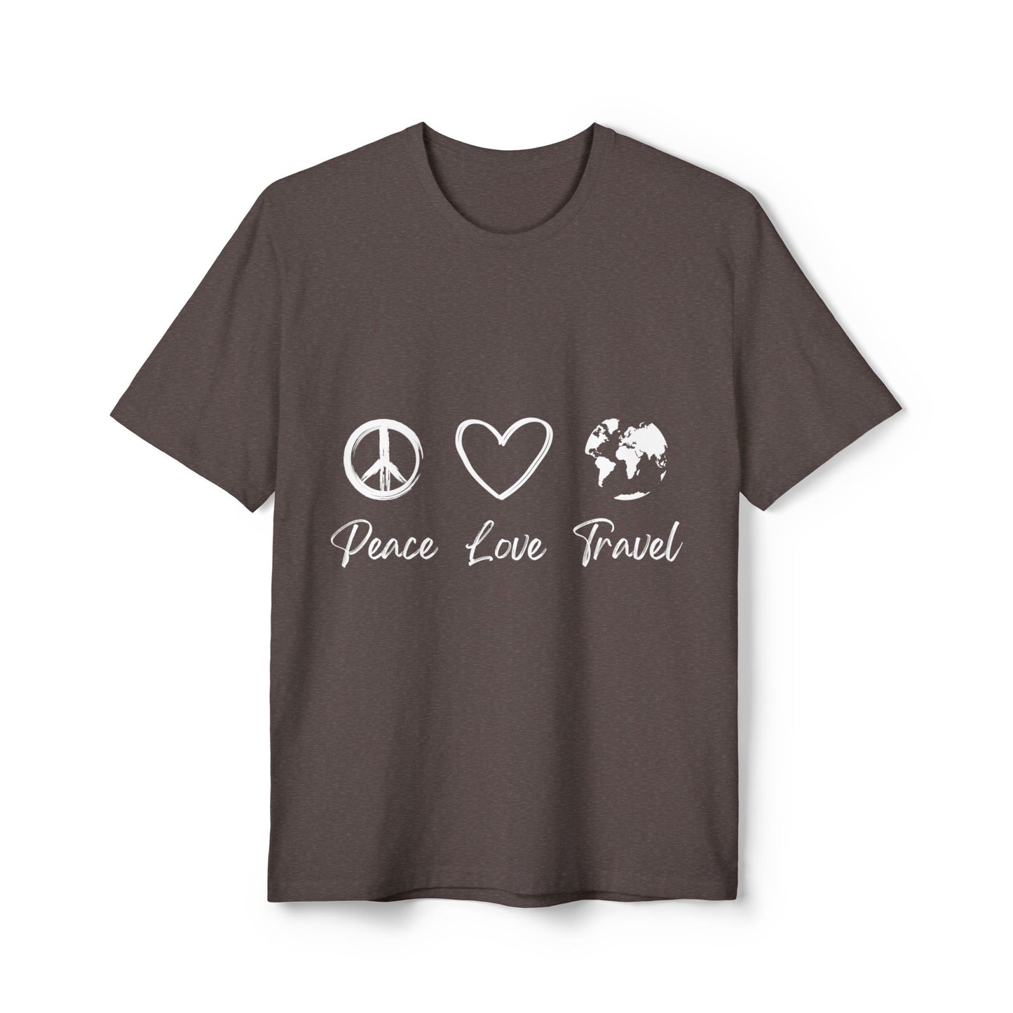 Peace Love Travel Unisex District® Re-Tee®