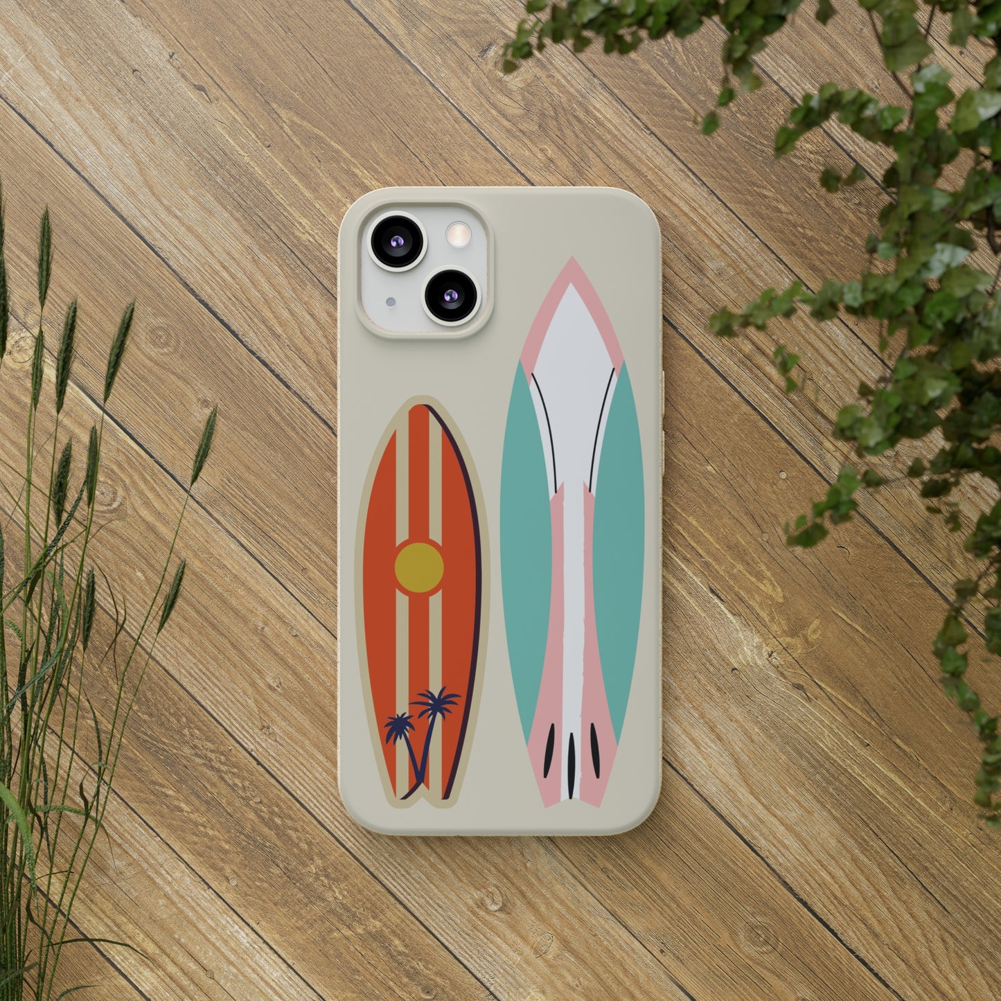 Eco-friendly iPhone Surfing Biodegradable Cases