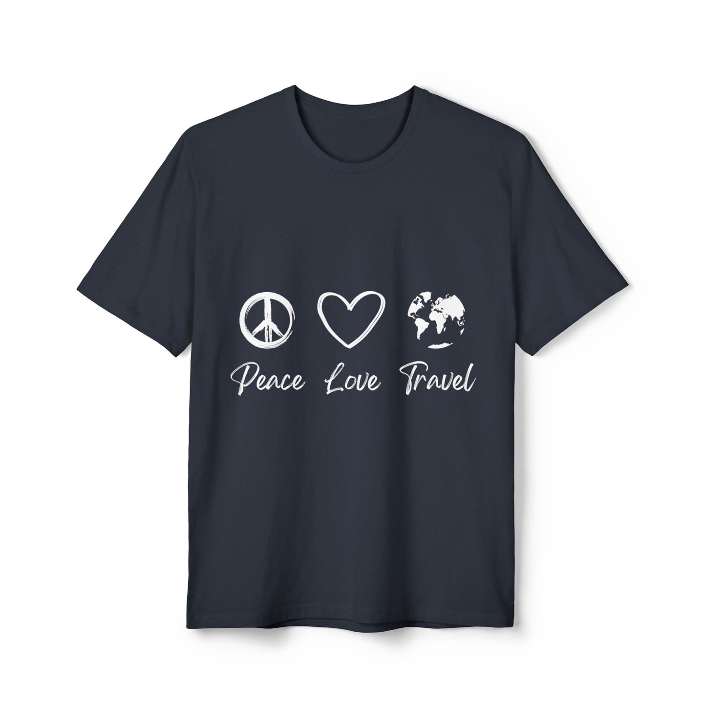 Peace Love Travel Unisex District® Re-Tee®