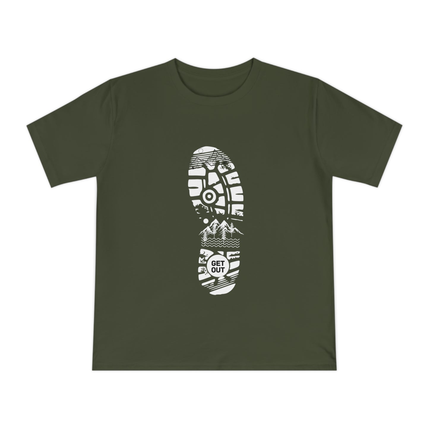 Footprint Unisex Classic Organic Jersey T-shirt