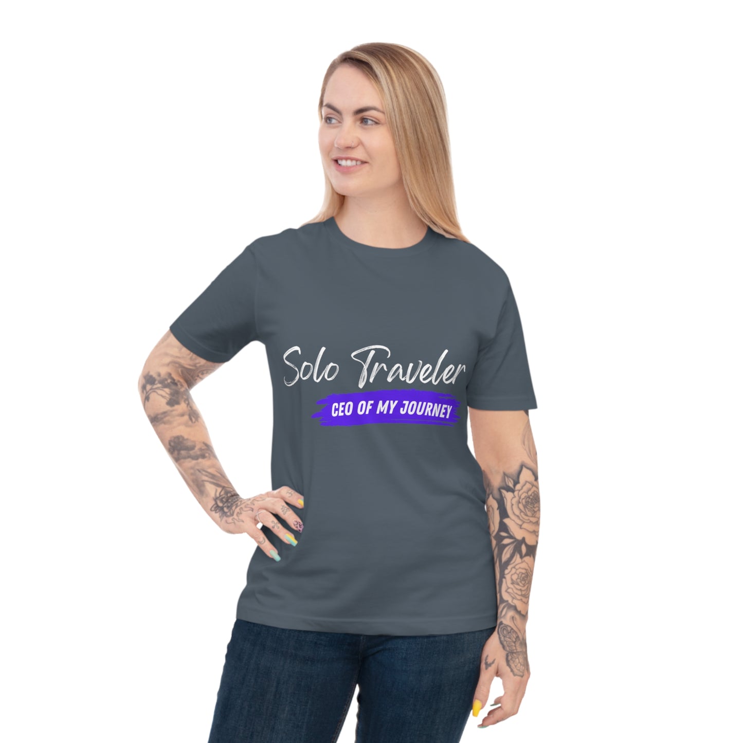 Solo Traveler Unisex Organic Cotton T-shirt