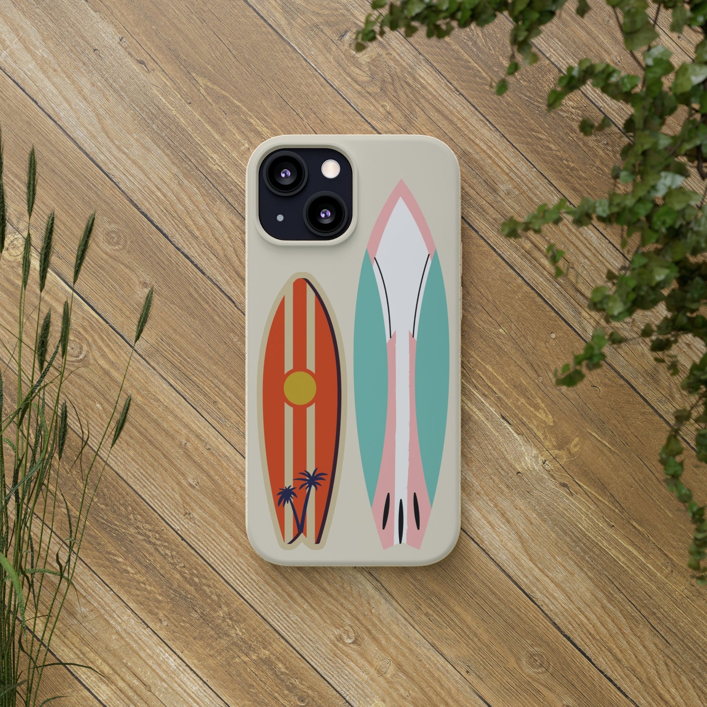 Eco-friendly iPhone Surfing Biodegradable Cases