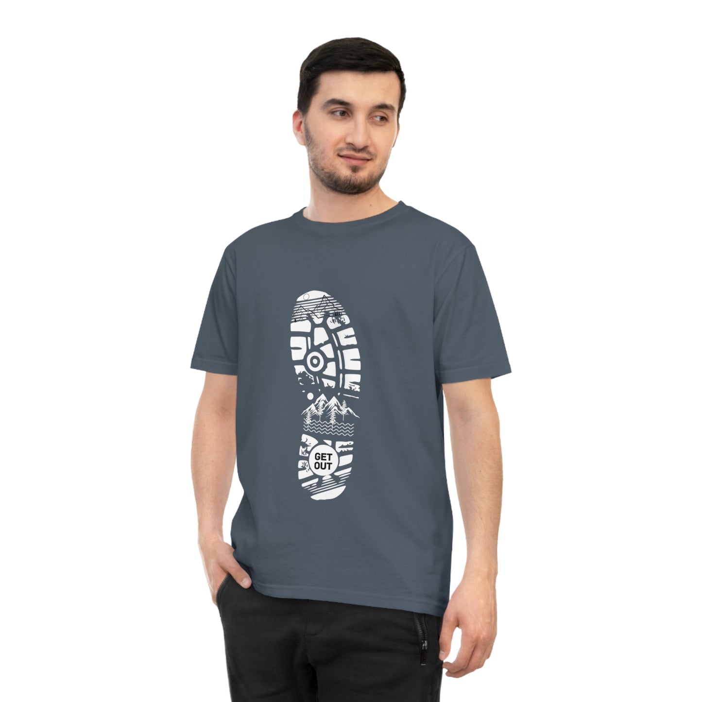 Footprint Unisex Classic Organic Jersey T-shirt