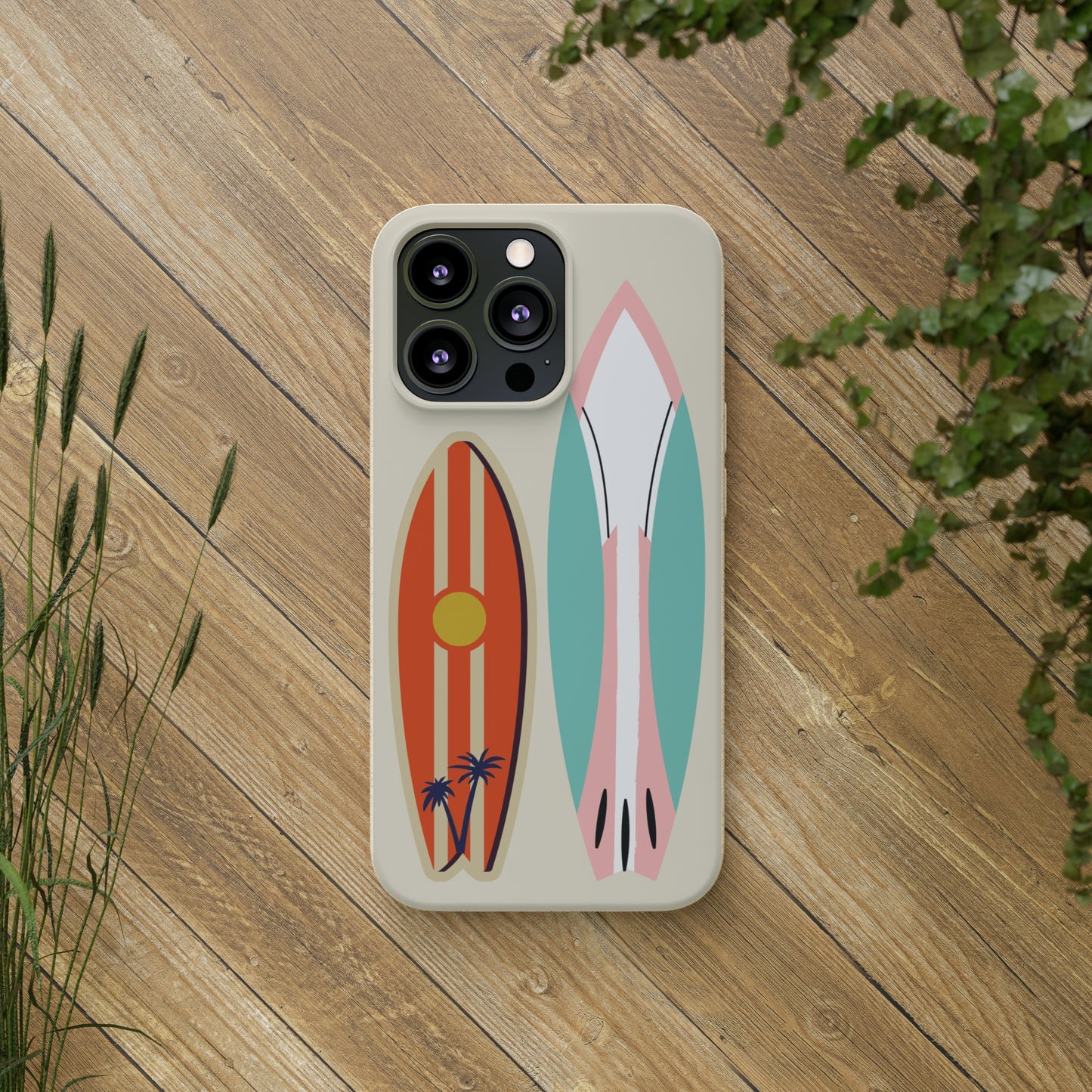 Eco-friendly iPhone Surfing Biodegradable Cases