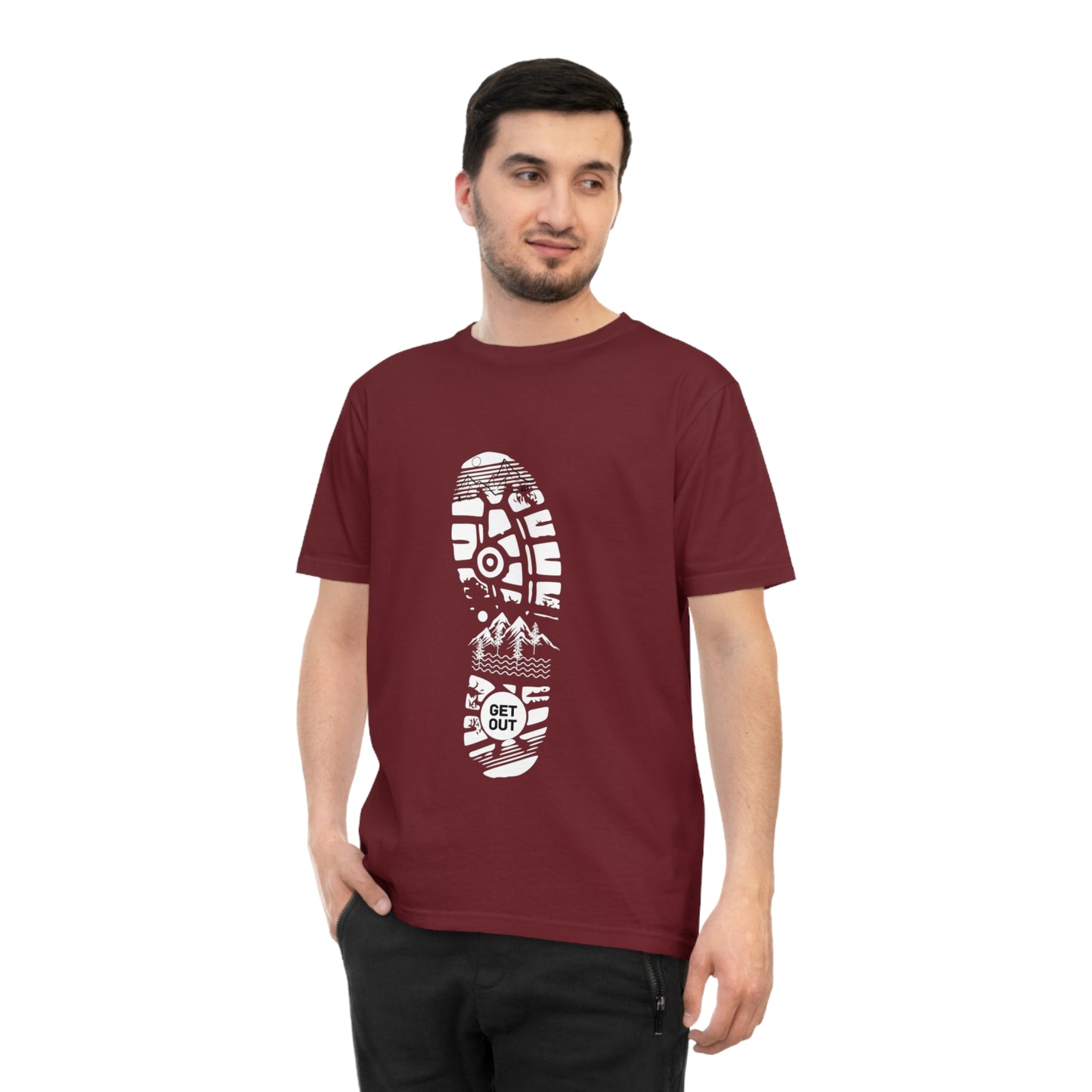 Footprint Unisex Classic Organic Jersey T-shirt