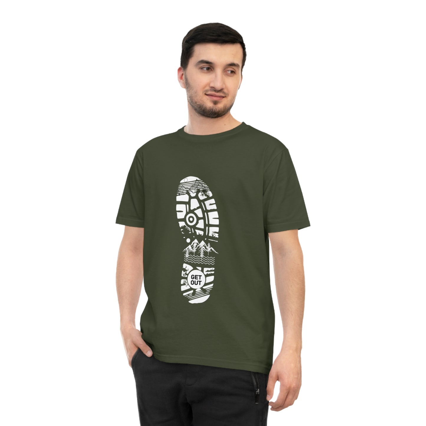 Footprint Unisex Classic Organic Jersey T-shirt