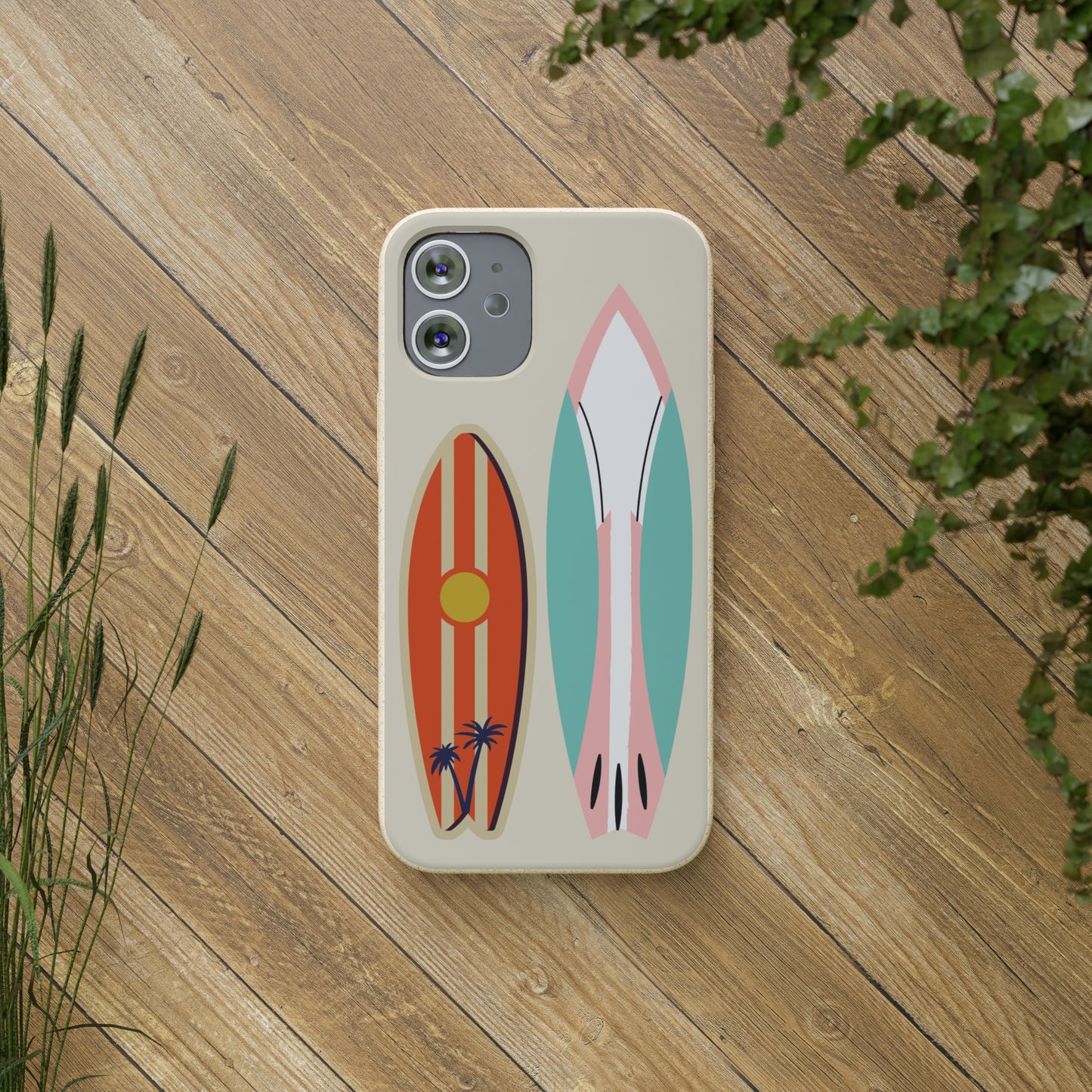 Eco-friendly iPhone Surfing Biodegradable Cases