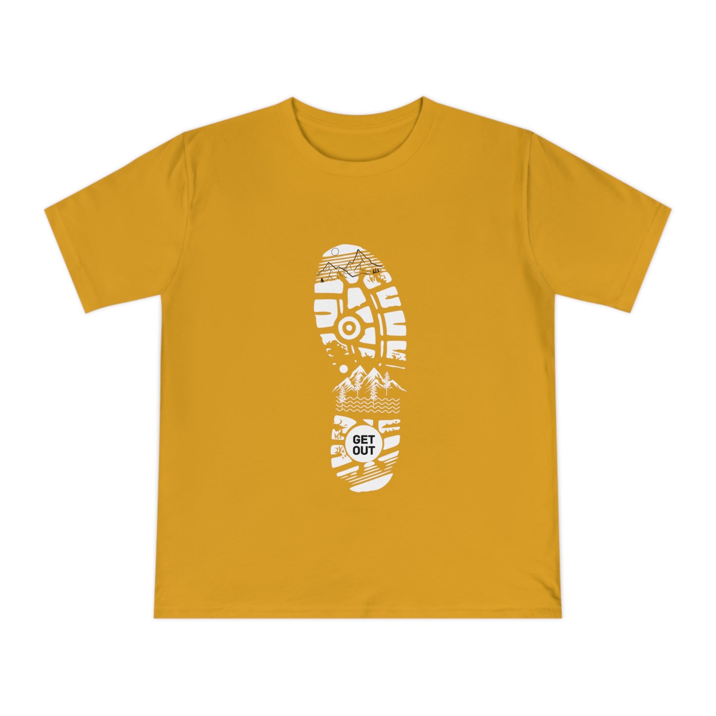 Footprint Unisex Classic Organic Jersey T-shirt