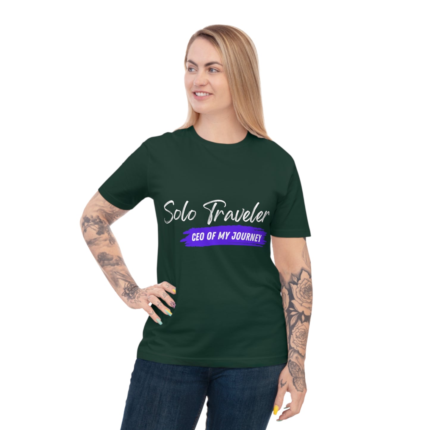 Solo Traveler Unisex Organic Cotton T-shirt