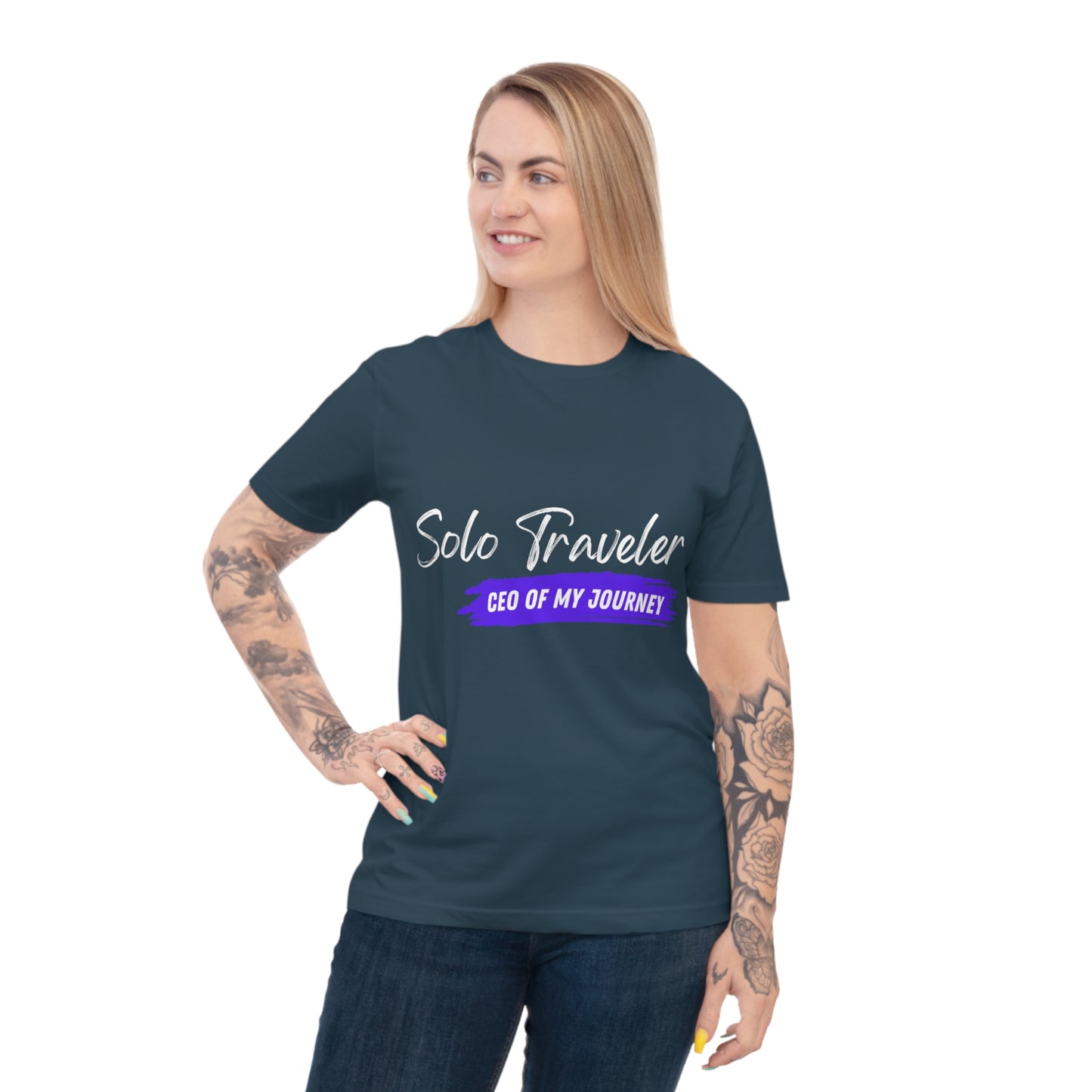 Solo Traveler Unisex Organic Cotton T-shirt