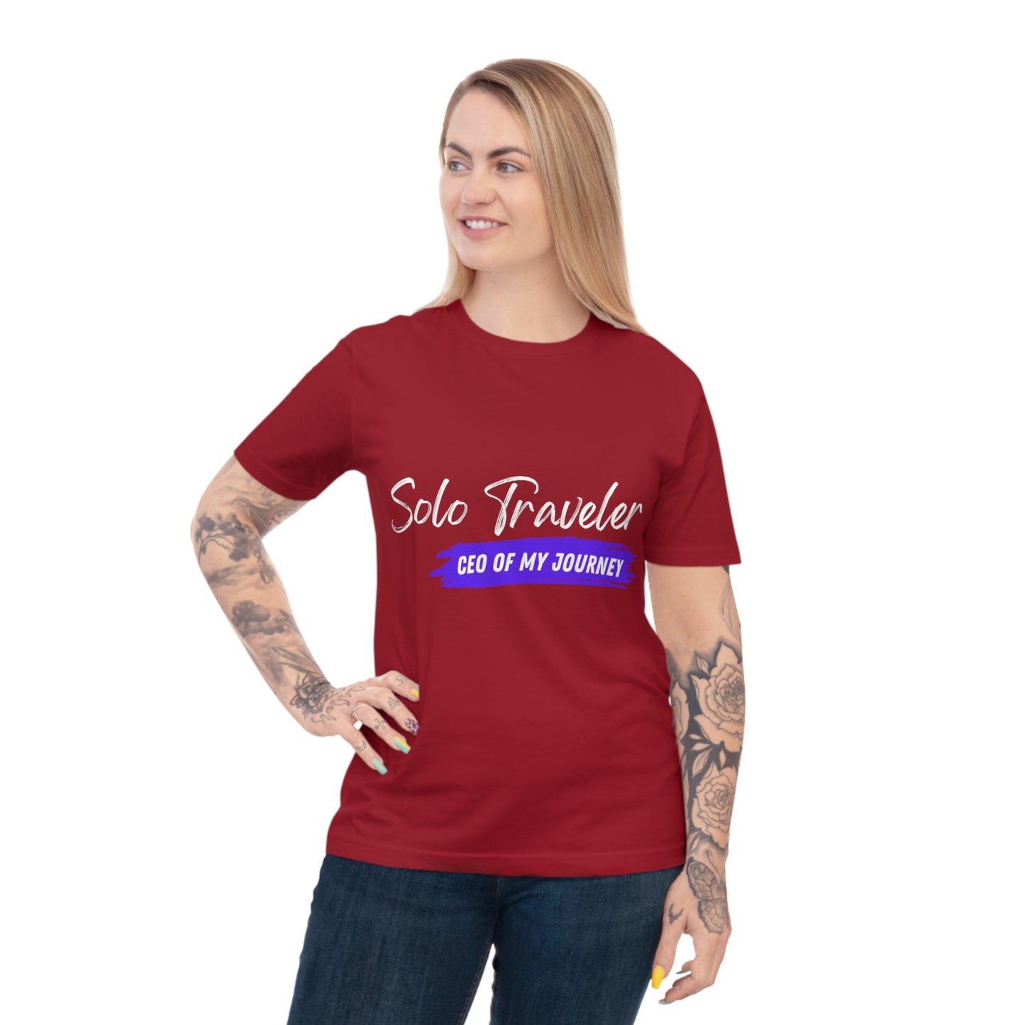 Solo Traveler Unisex Organic Cotton T-shirt