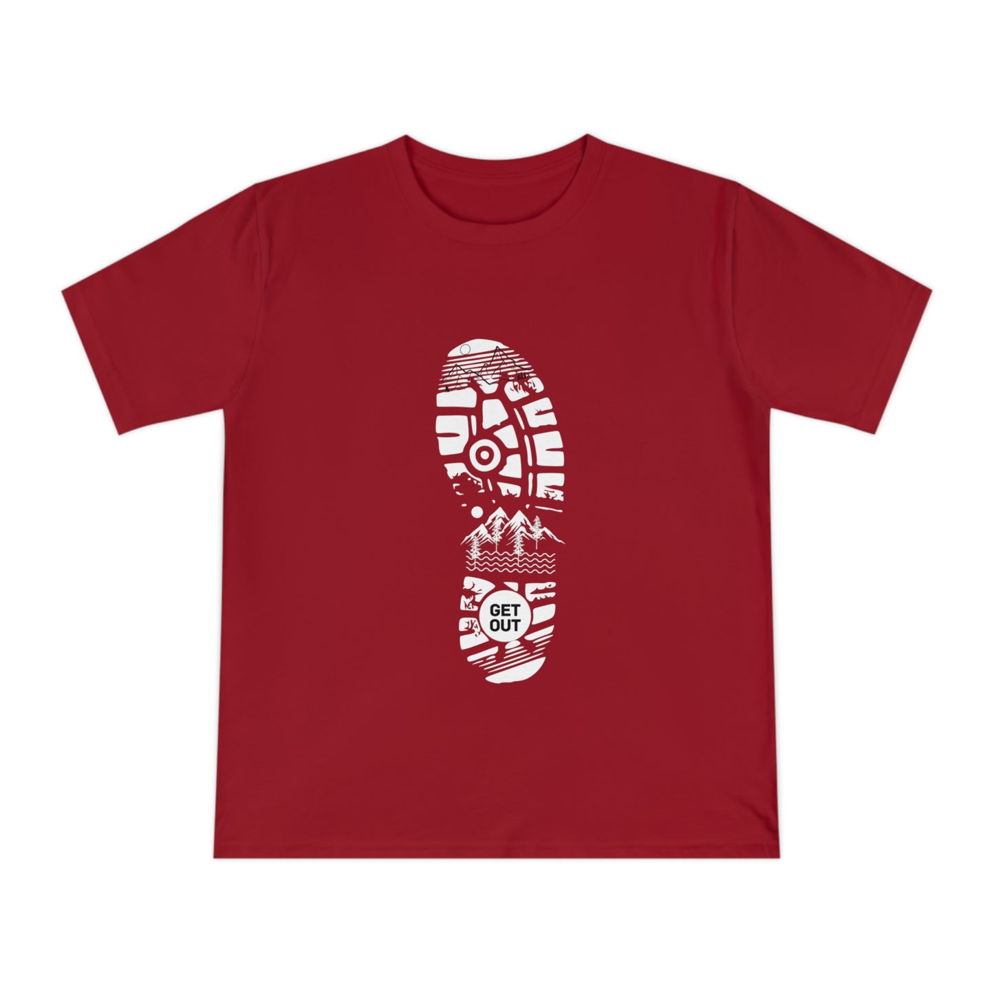 Footprint Unisex Classic Organic Jersey T-shirt