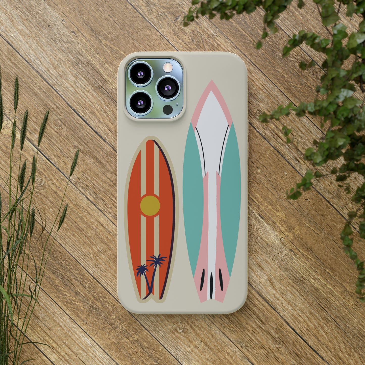 Eco-friendly iPhone Surfing Biodegradable Cases