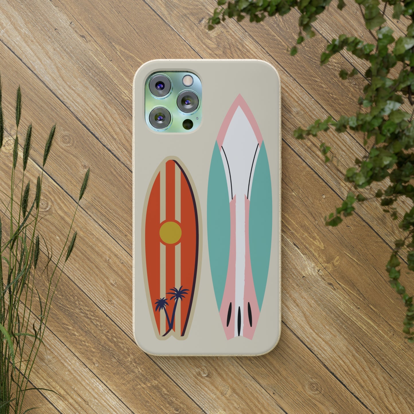 Eco-friendly iPhone Surfing Biodegradable Cases