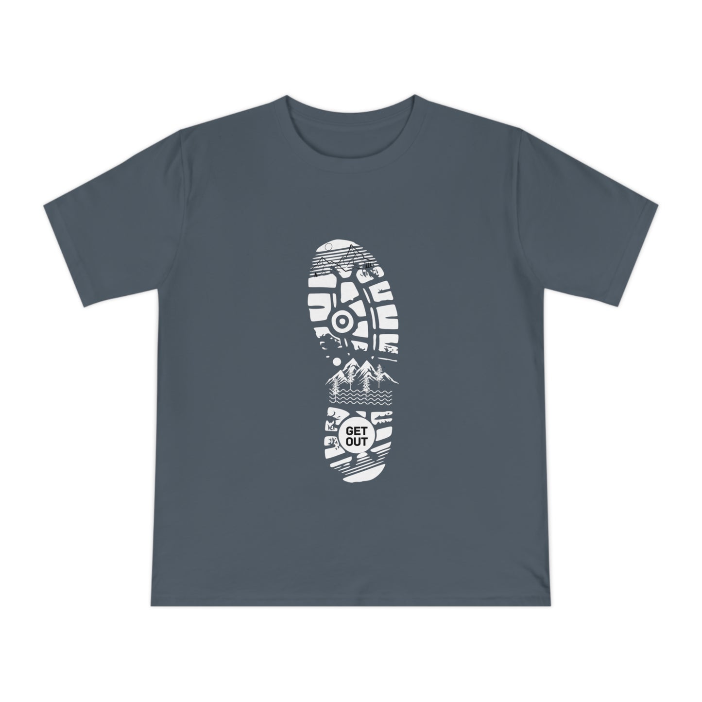 Footprint Unisex Classic Organic Jersey T-shirt
