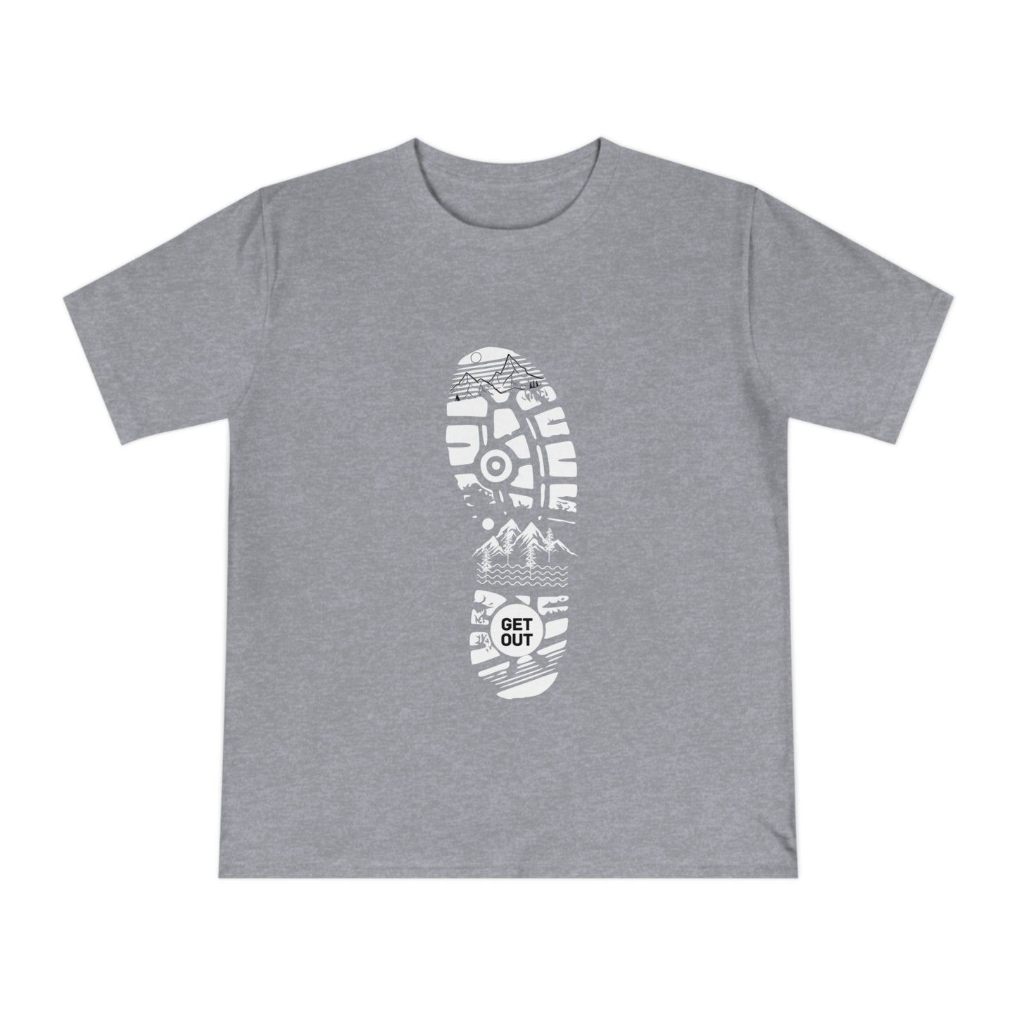 Footprint Unisex Classic Organic Jersey T-shirt