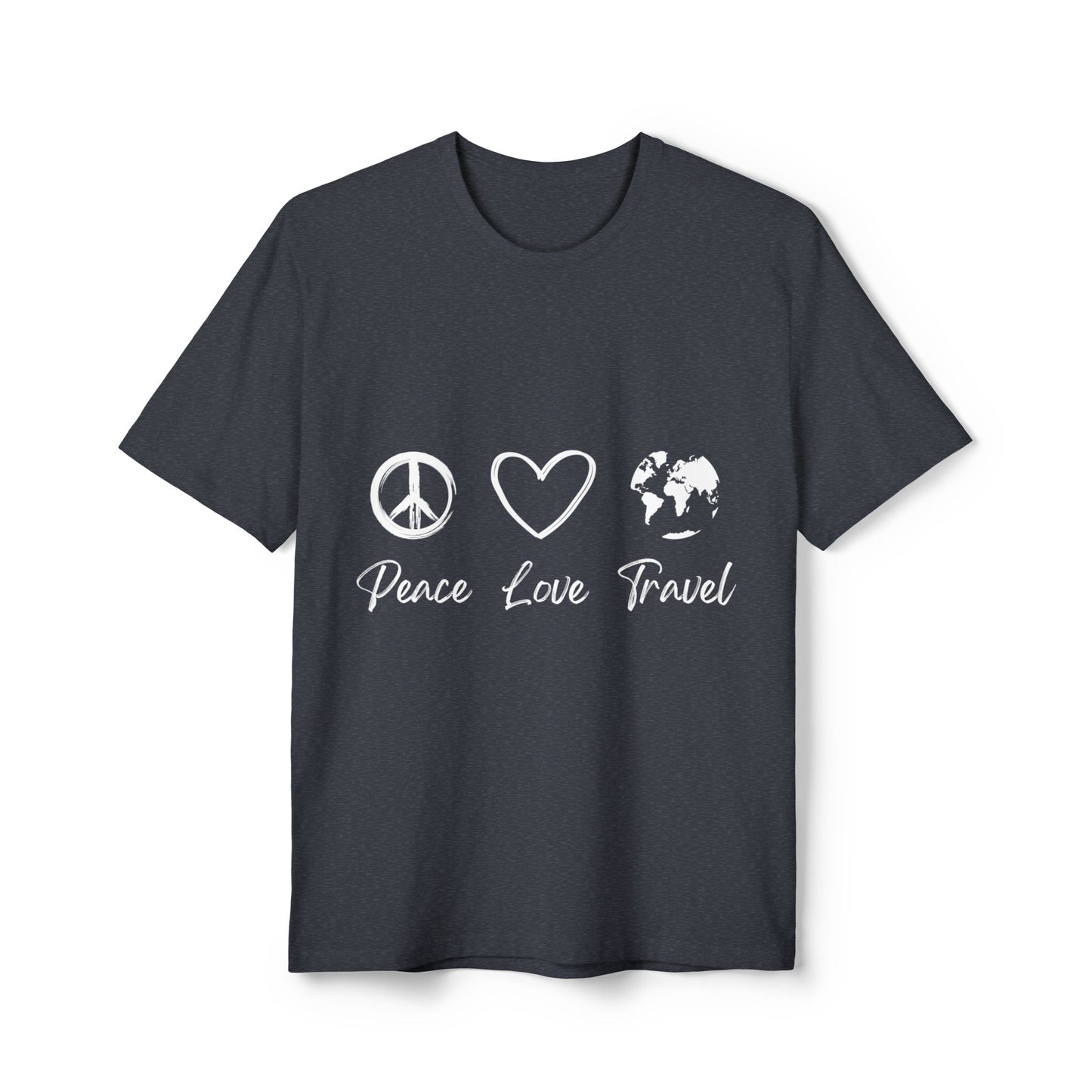 Peace Love Travel Unisex District® Re-Tee®