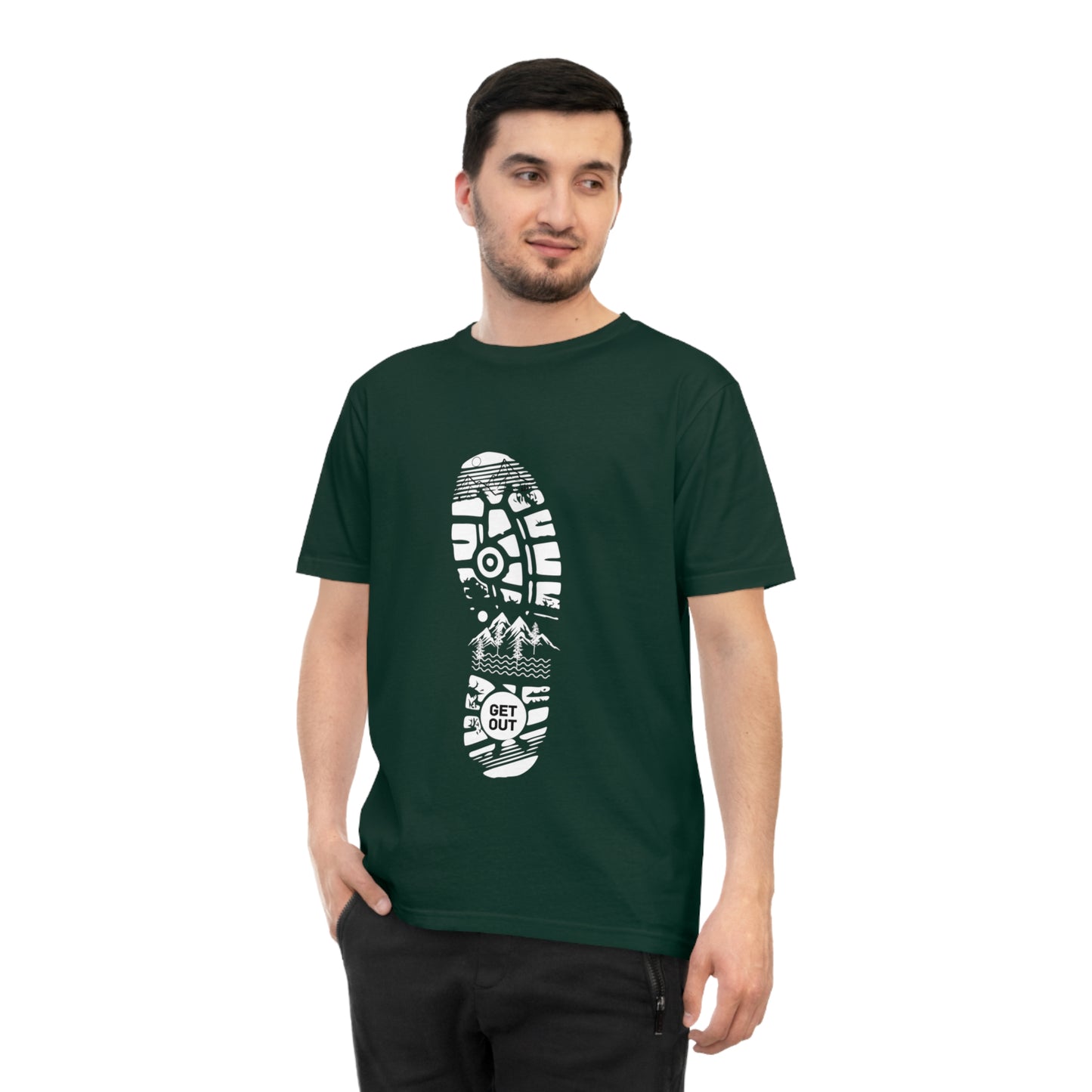 Footprint Unisex Classic Organic Jersey T-shirt