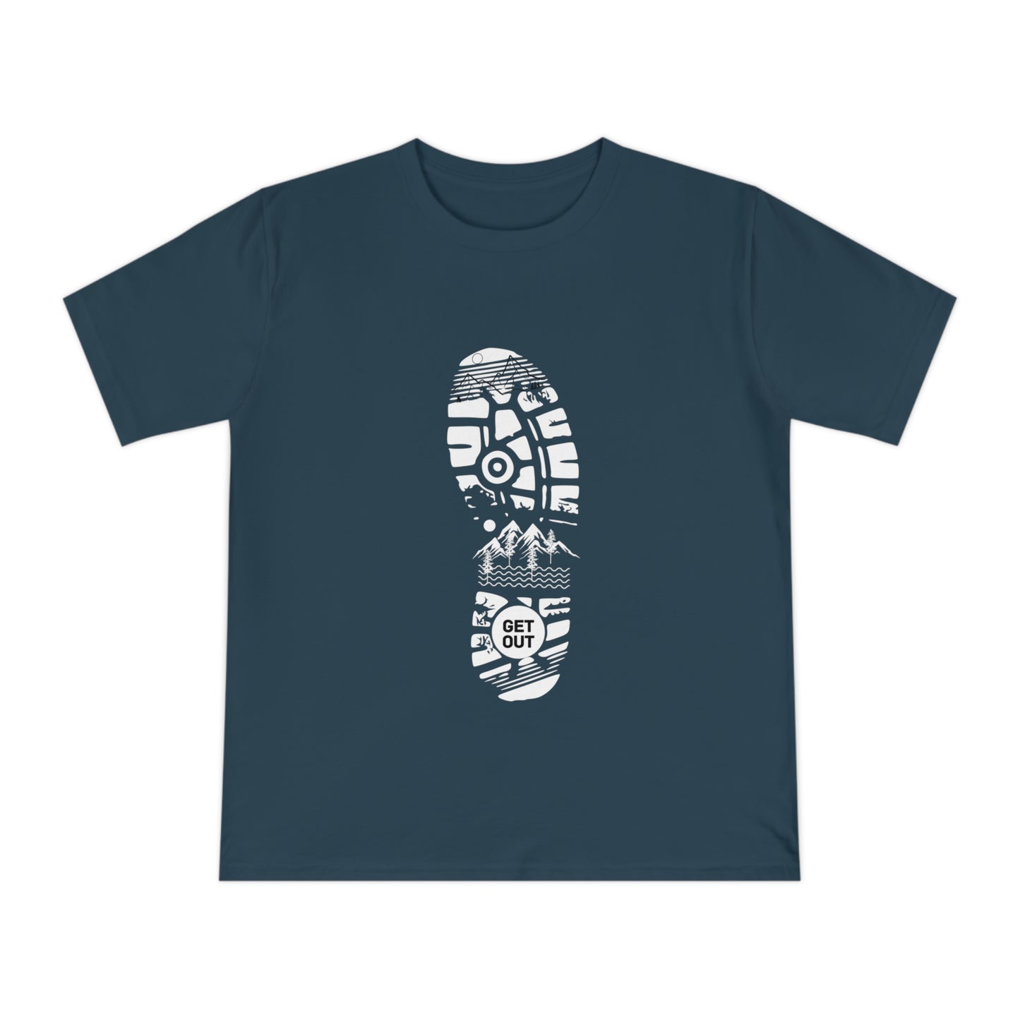 Footprint Unisex Classic Organic Jersey T-shirt