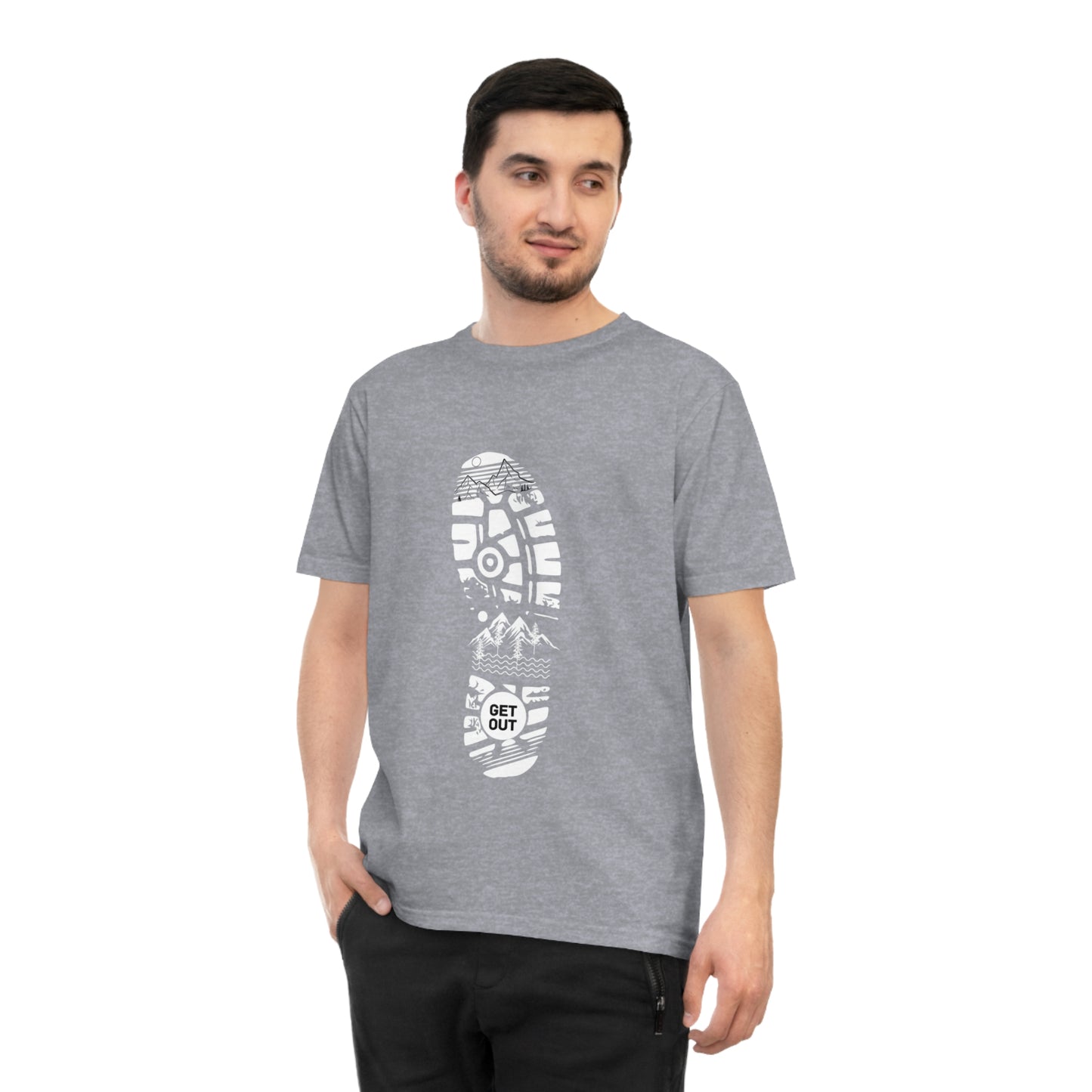 Footprint Unisex Classic Organic Jersey T-shirt