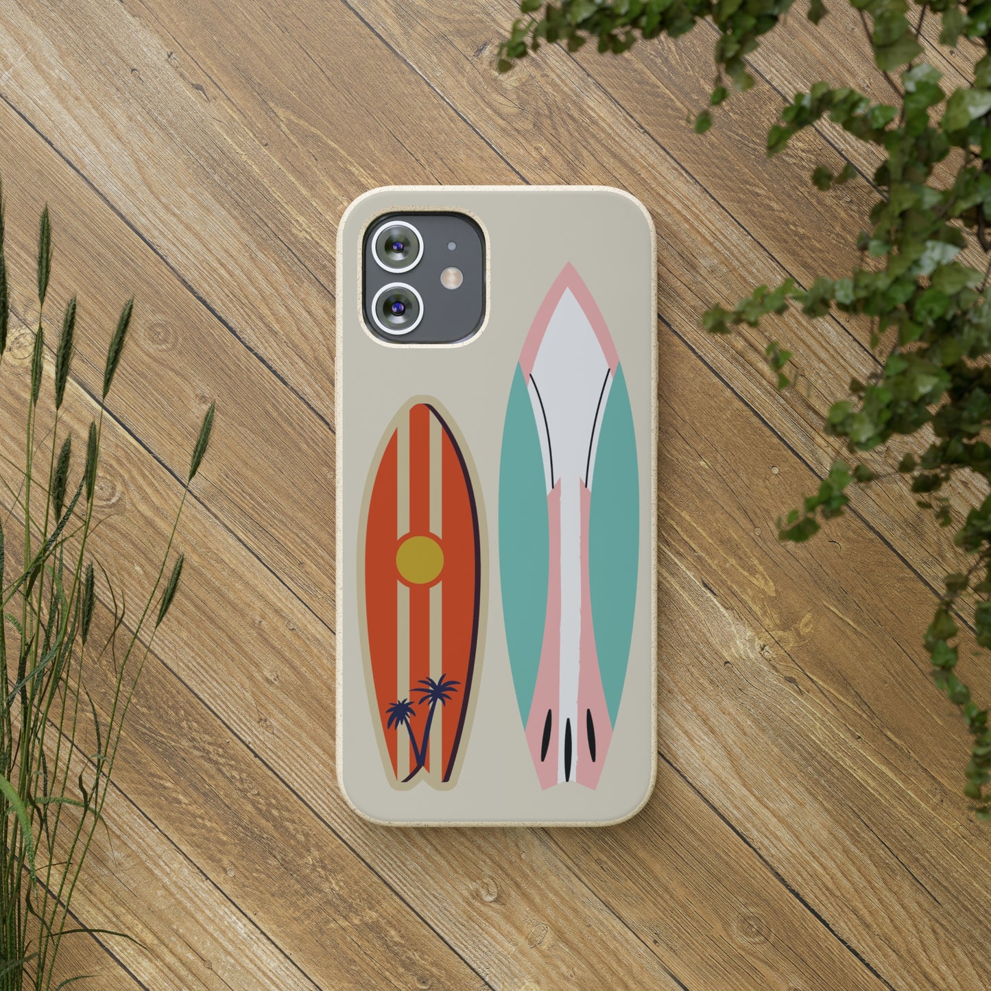 Eco-friendly iPhone Surfing Biodegradable Cases